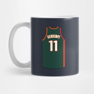 Detlef Schrempf Seattle Supersonics Jersey Qiangy Mug